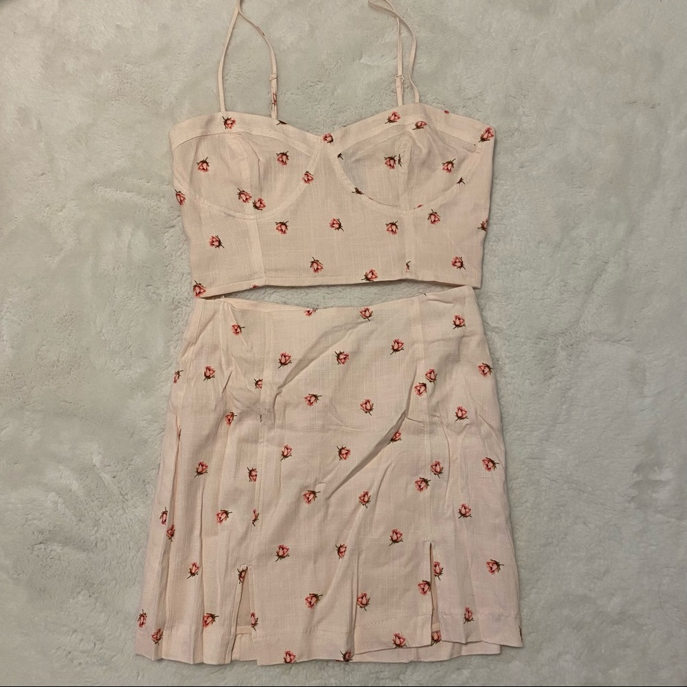 Floral Two Piece Set